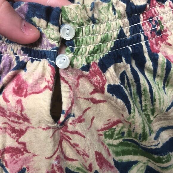 Chaps floral short sleeve top - Picture 3 of 5